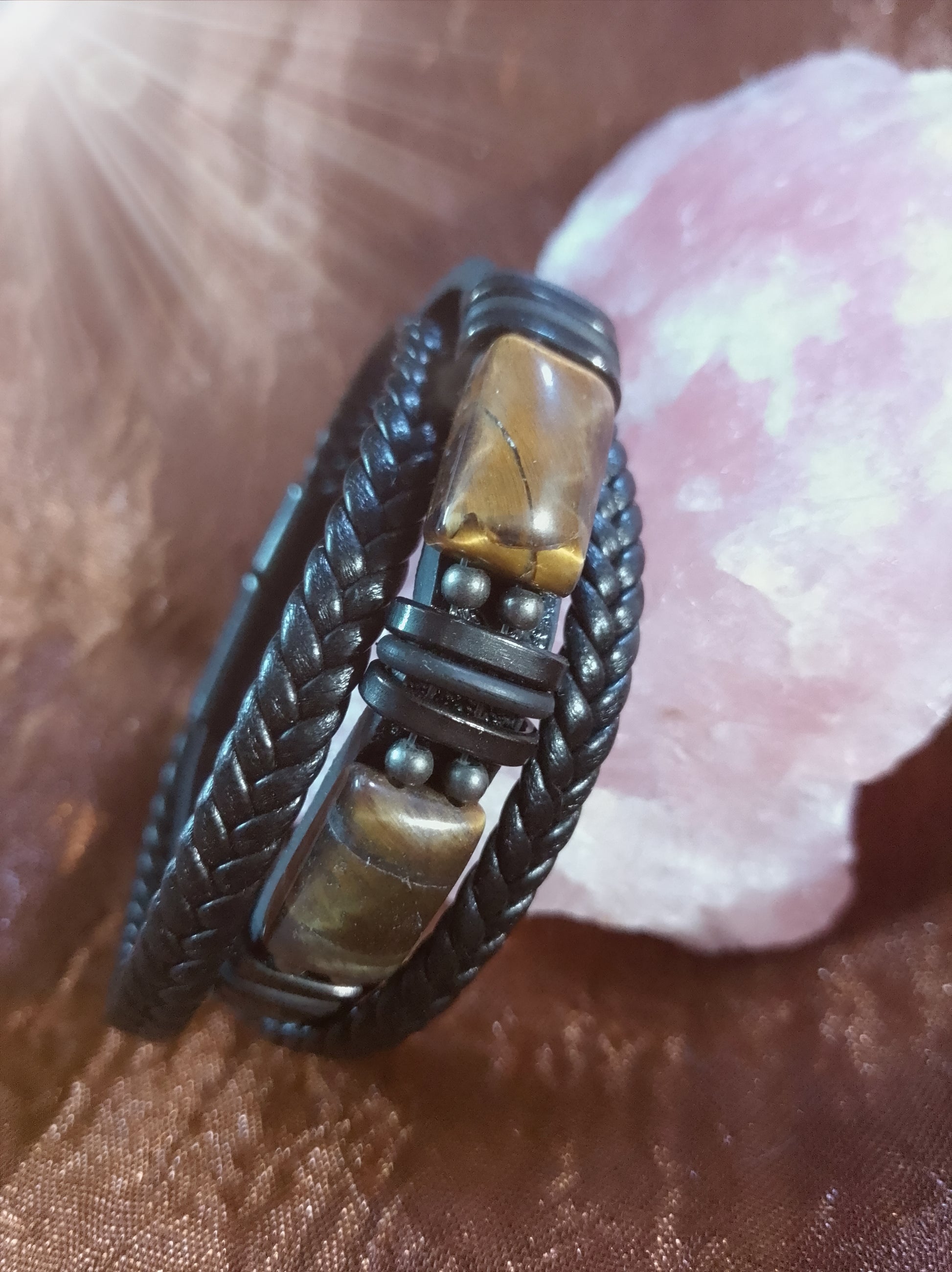 Bracelet en cuir 21 cm