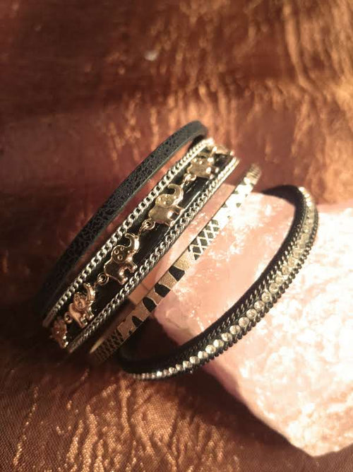 Bracelet cui-simili cuir