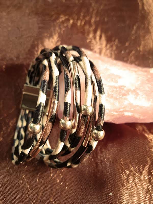 Bracelet léopard