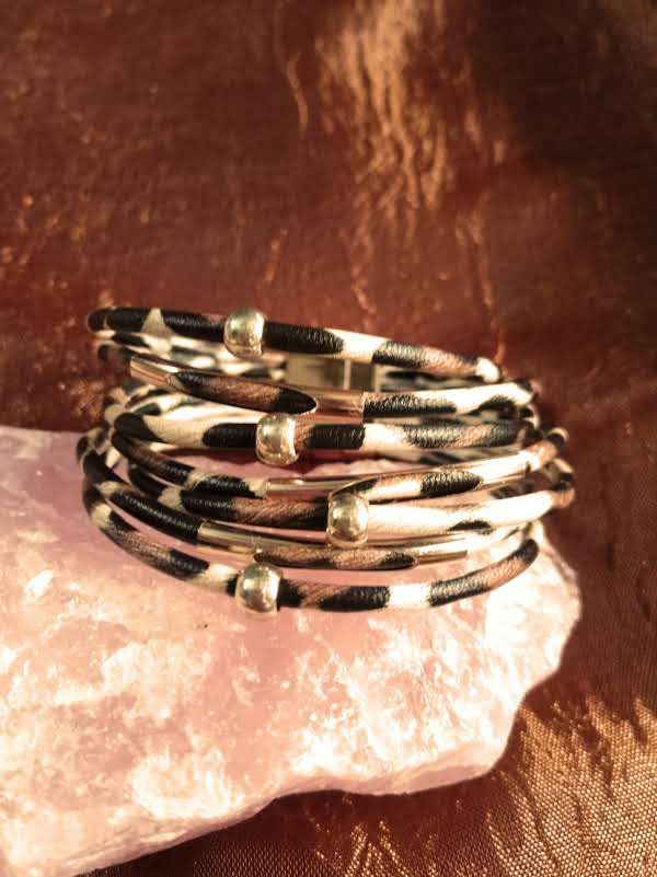 Bracelet léopard