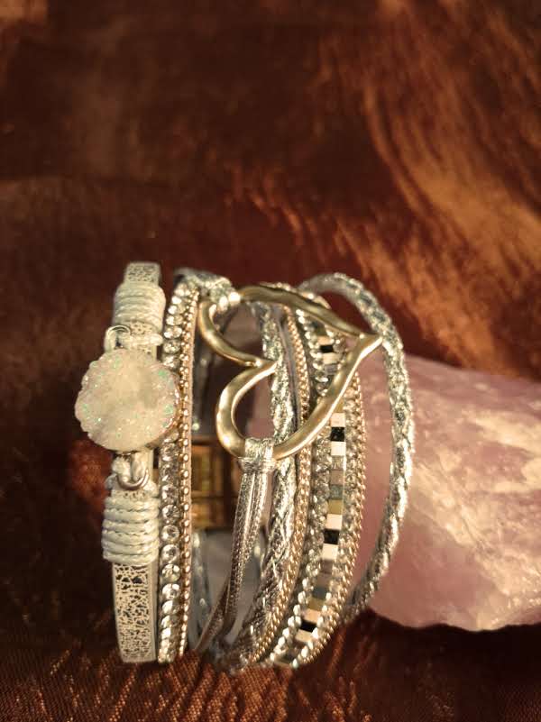 Bracelet cuir - simili cuir