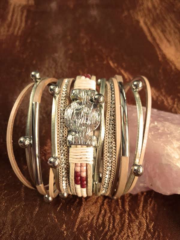 Bracelet cuir