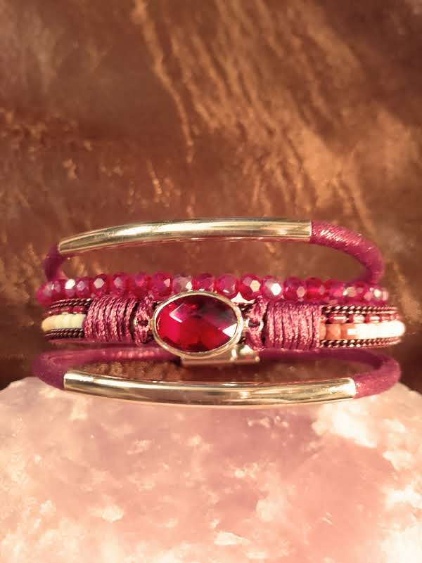 Bracelet simili cuir