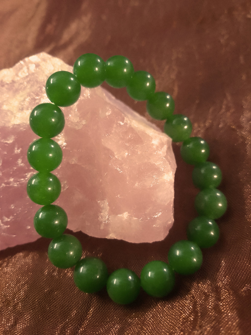 Bracelet en Pierre Jade