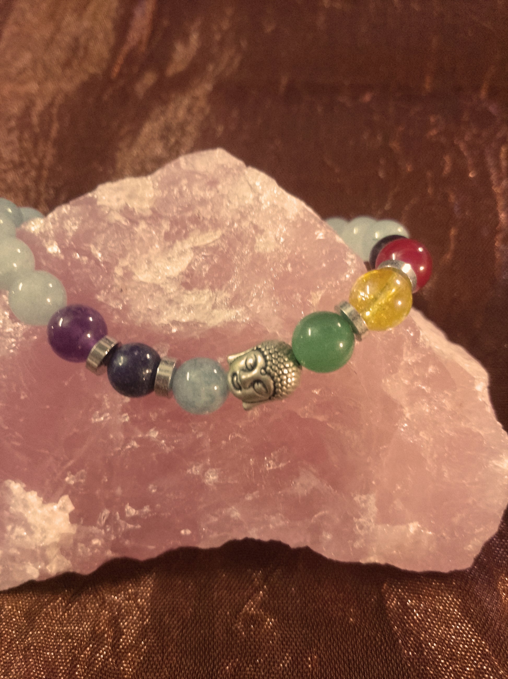 Bracelet en Pierre Angélite