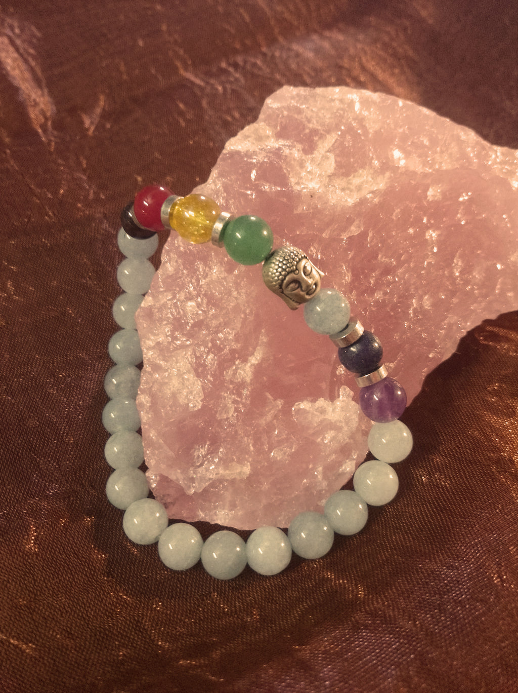 Bracelet en Pierre Angélite