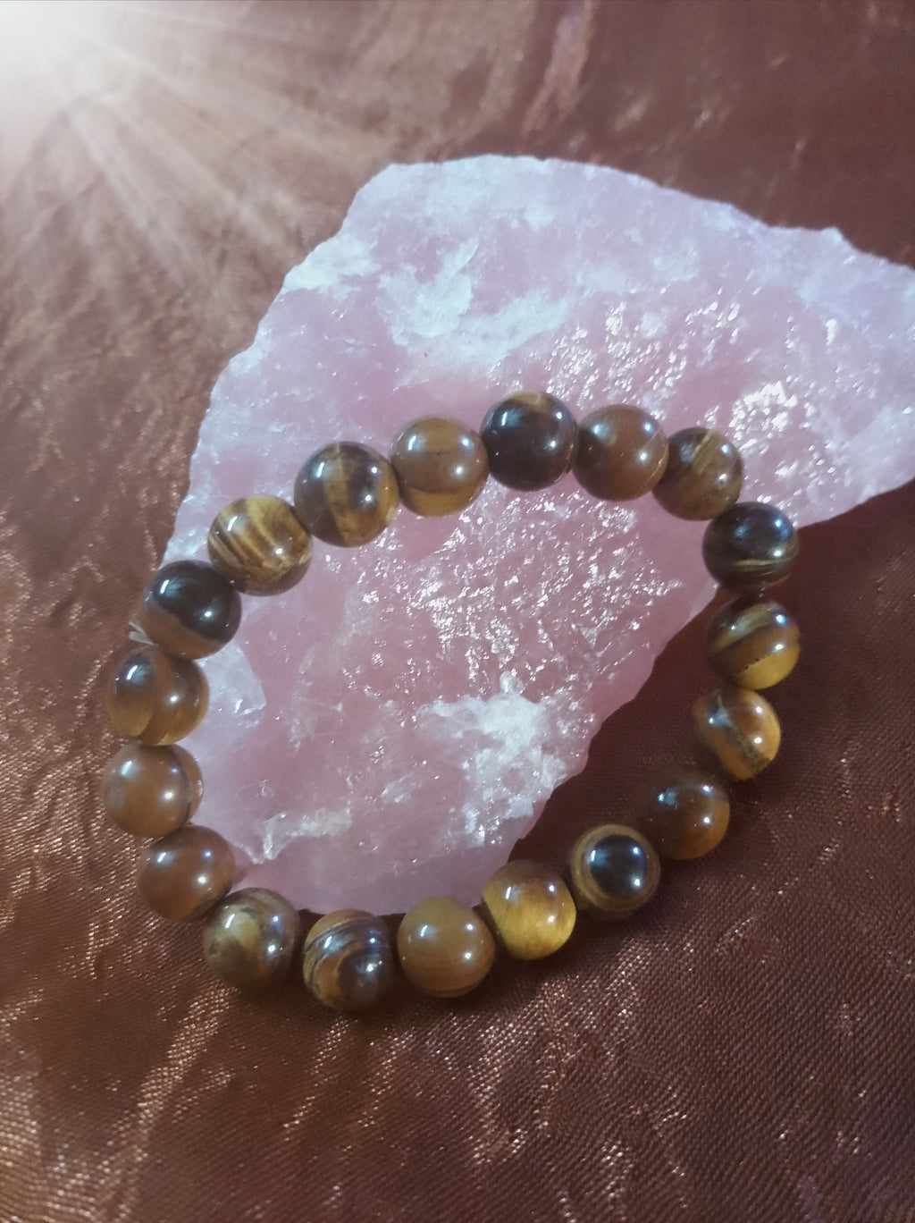 Bracelet en pierre Oeil de Tigre