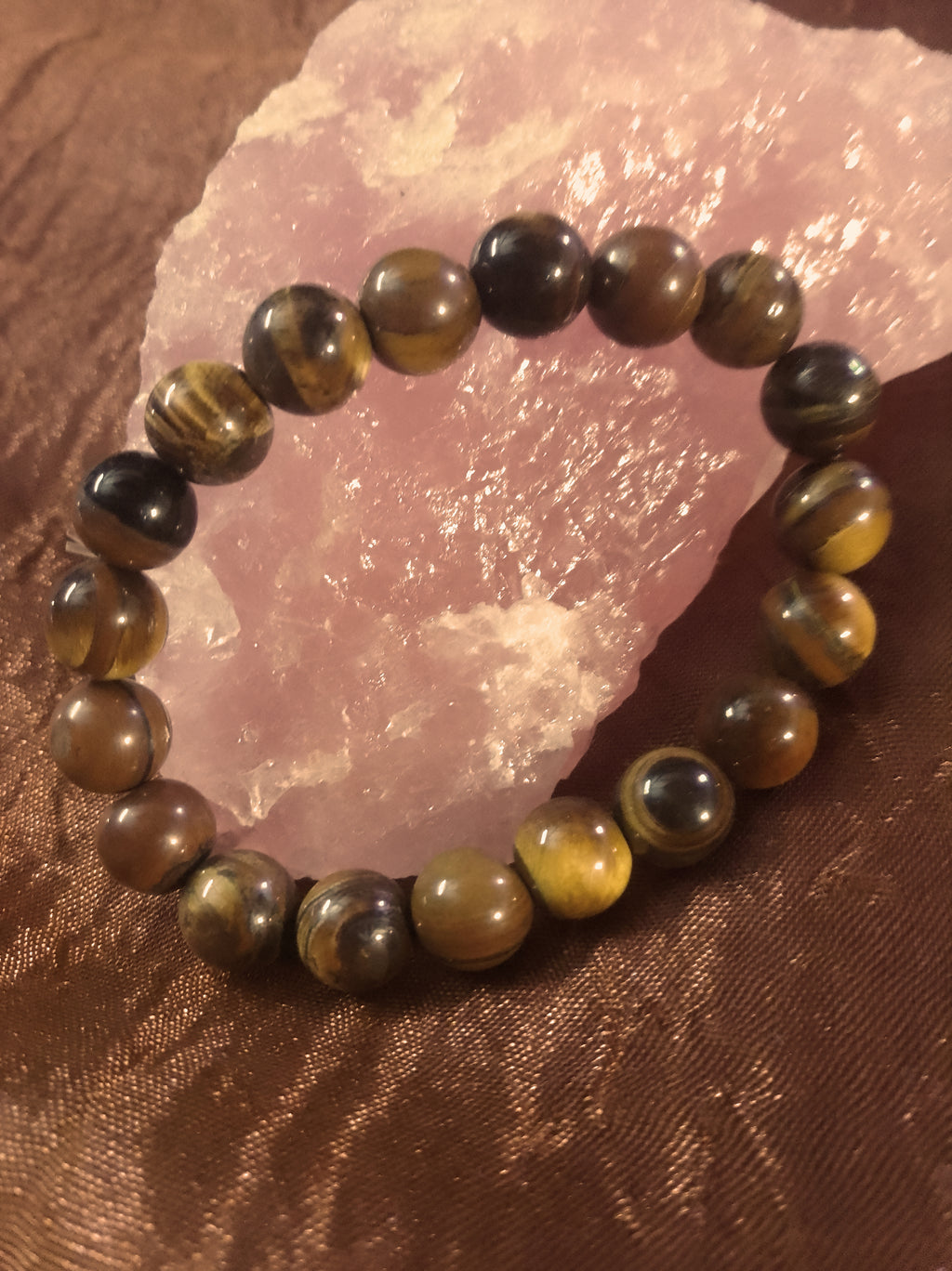 Bracelet en pierre Oeil de Tigre