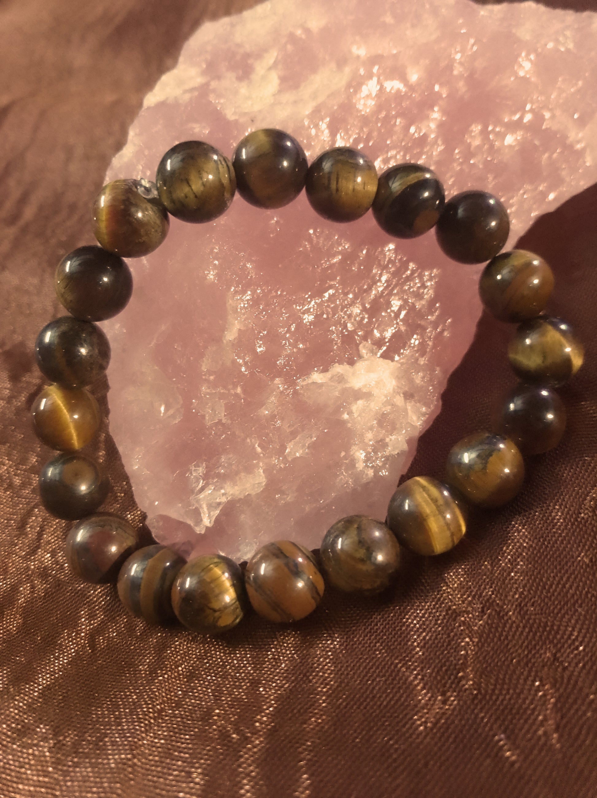 Bracelet en pierre Oeil de Tigre