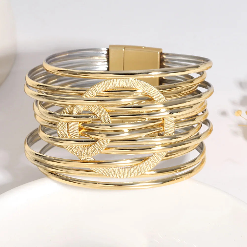 Bracelet cuir femme