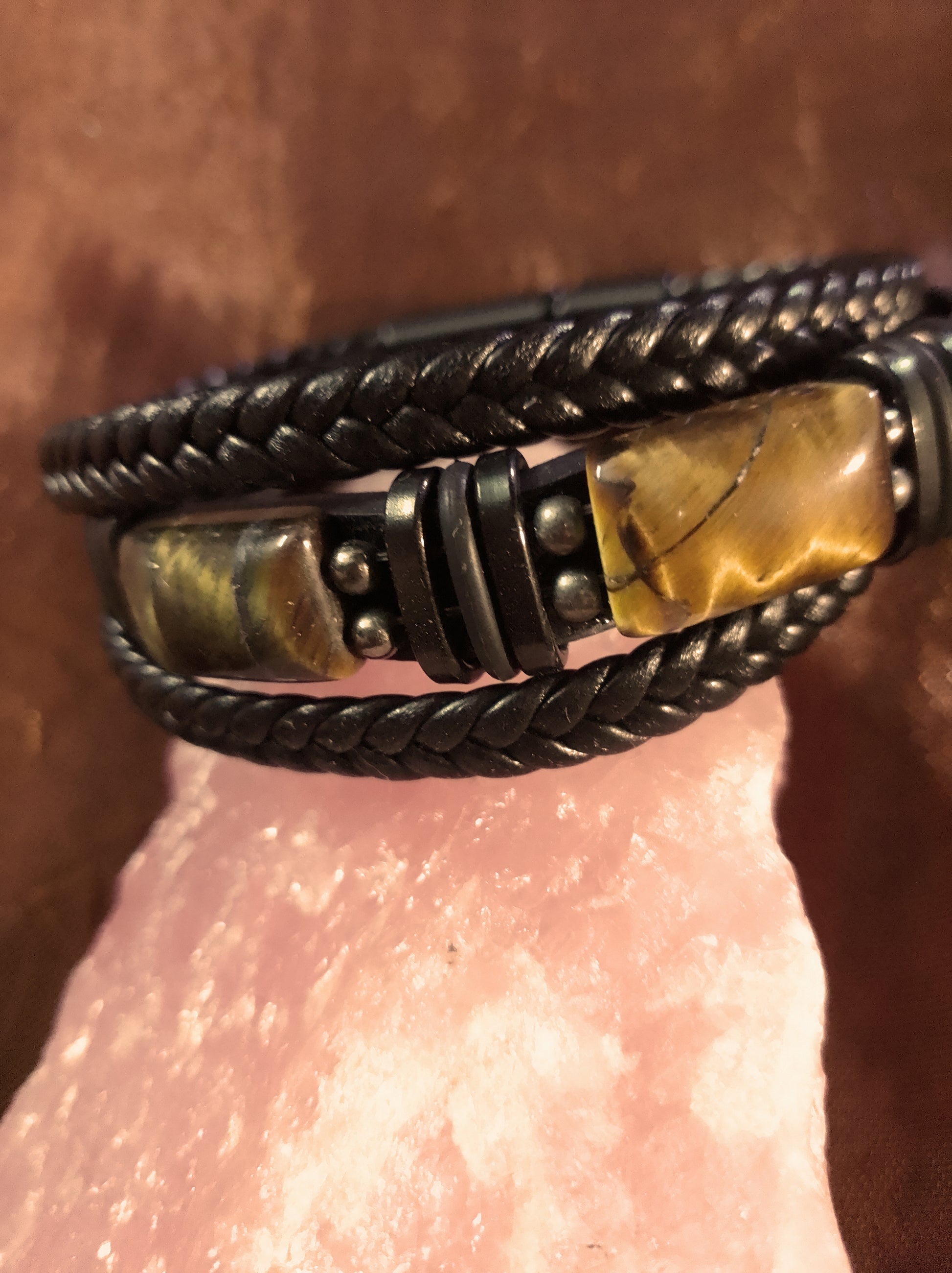Bracelet en cuir 21 cm