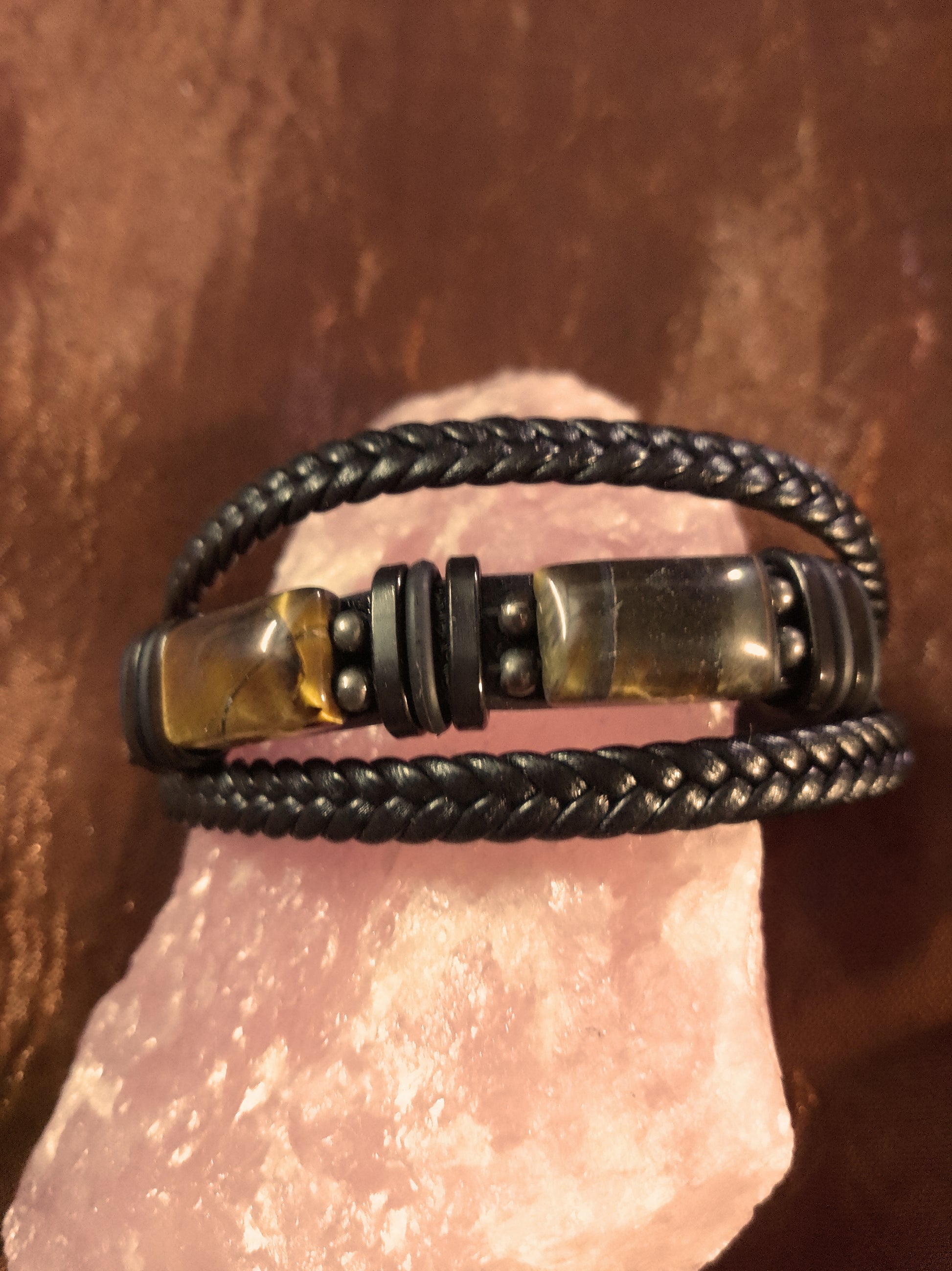 Bracelet en cuir 21 cm